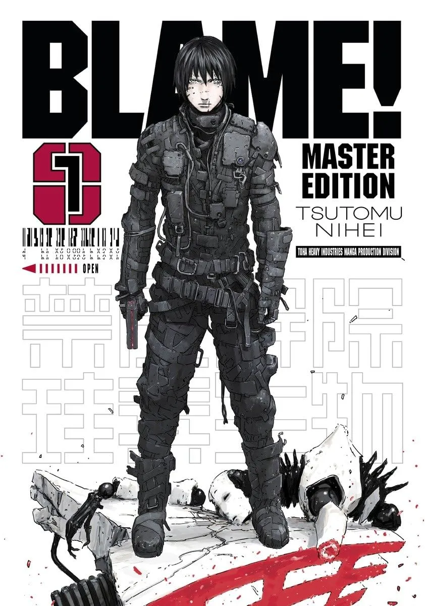 The cover of BLAME! by Tsutomu Nihei