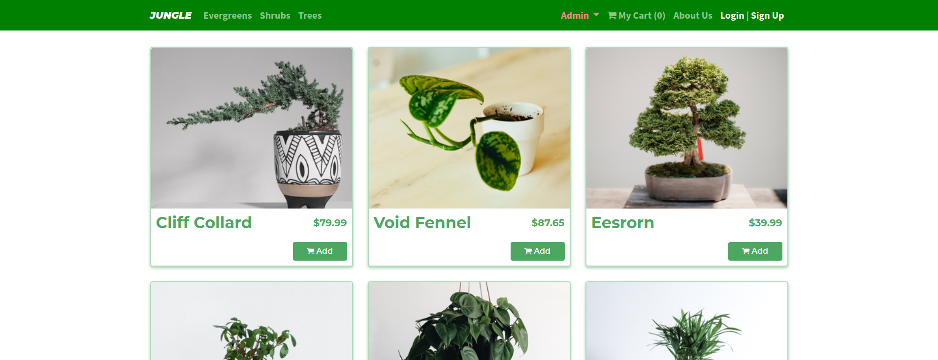 Browse plants